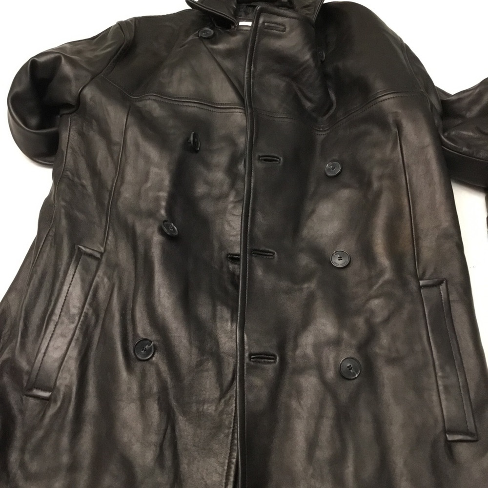 Calvin Klein leather jacket - Picture 3 of 16